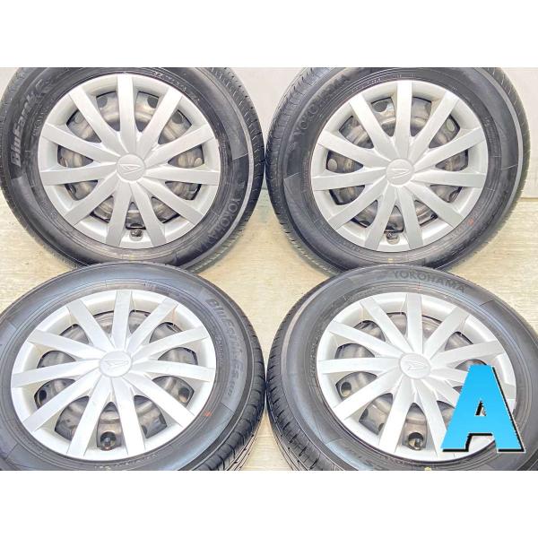 中古タイヤ サマータイヤ ホイールセット 4本セット 155/70R13  ダイハツ純正  13x4...