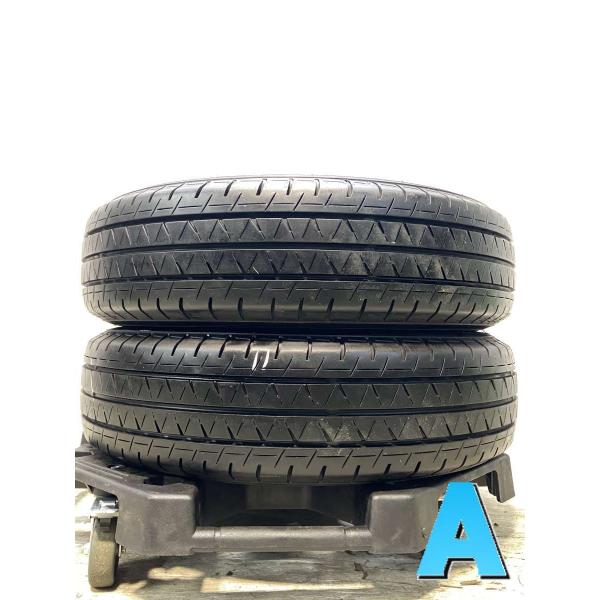 中古タイヤ サマータイヤ 2本セット  175/80R13 97/95LT ヨコハマ ブルーアースバ...