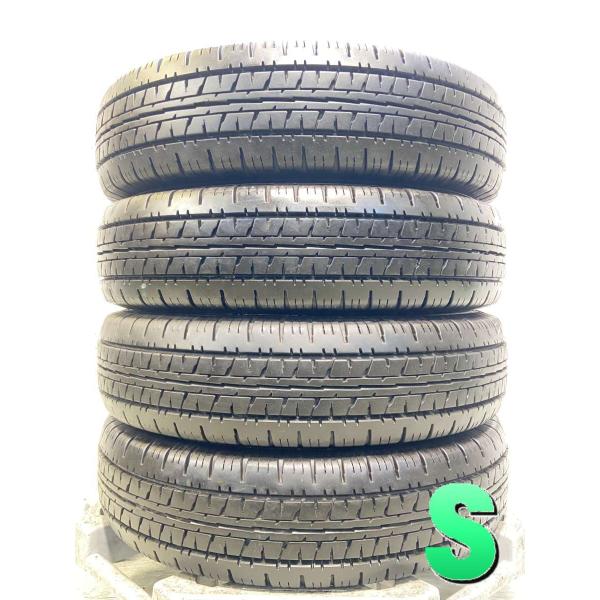 中古タイヤ サマータイヤ 4本セット  165R13 6PR ダンロップ エナセーブ VAN01