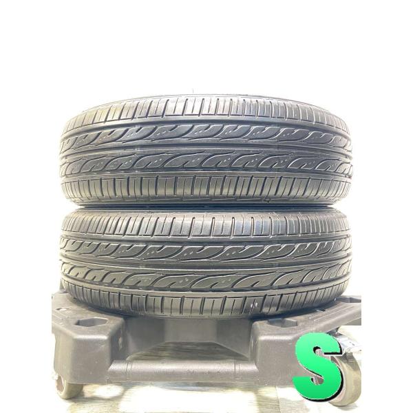 中古タイヤ サマータイヤ 2本セット  155/65R13  ダンロップ EC202