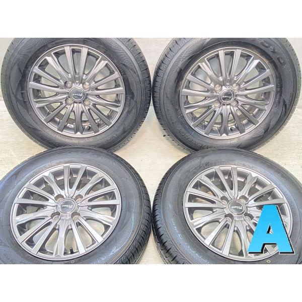 中古タイヤ サマータイヤ ホイールセット 4本セット 185/70R14  　 SIBILLA 14...