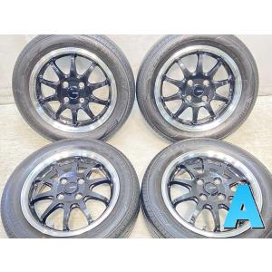 中古タイヤ サマータイヤ ホイールセット 4本セット 155/65R14  　 Gスピード 14x4.5 45 100-4穴 ブリヂストン レグノ GR　レジェーラ｜aing