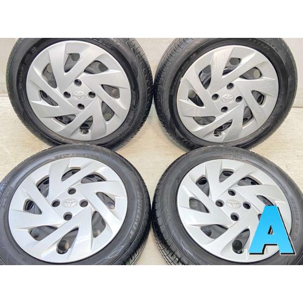 中古タイヤ サマータイヤ ホイールセット 4本セット 185/60R15  トヨタ純正  15x5....