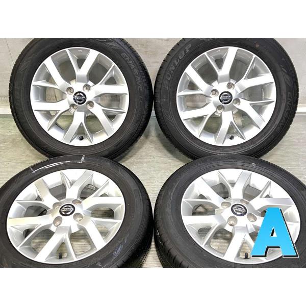 中古タイヤ サマータイヤ ホイールセット 4本セット 185/65R15  日産純正  15x5.5...