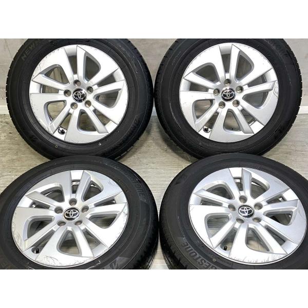 中古タイヤ サマータイヤ ホイールセット 4本セット 195/65R15  トヨタ純正  15x6....