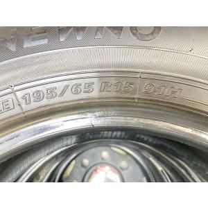 中古タイヤ サマータイヤ 4本セット 195/...の詳細画像4