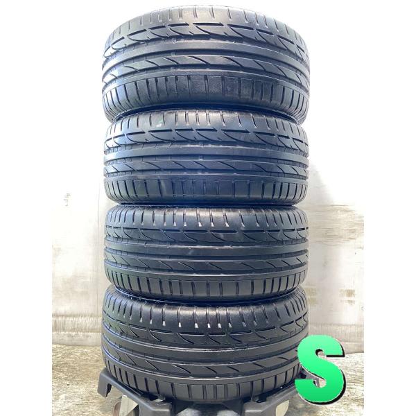 中古タイヤ サマータイヤ 4本セット  225/50R16  ブリヂストン ポテンザ S001 RF...