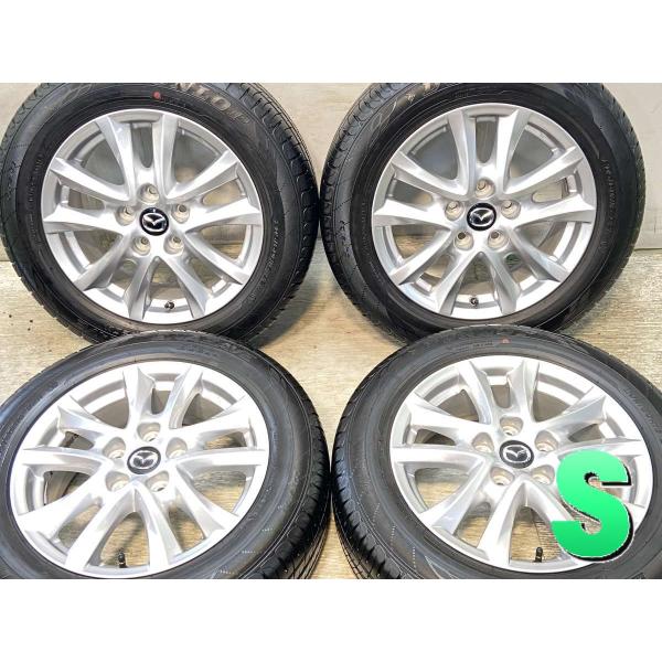 中古タイヤ サマータイヤ ホイールセット 4本セット 205/60R16  マツダ純正  16x6....