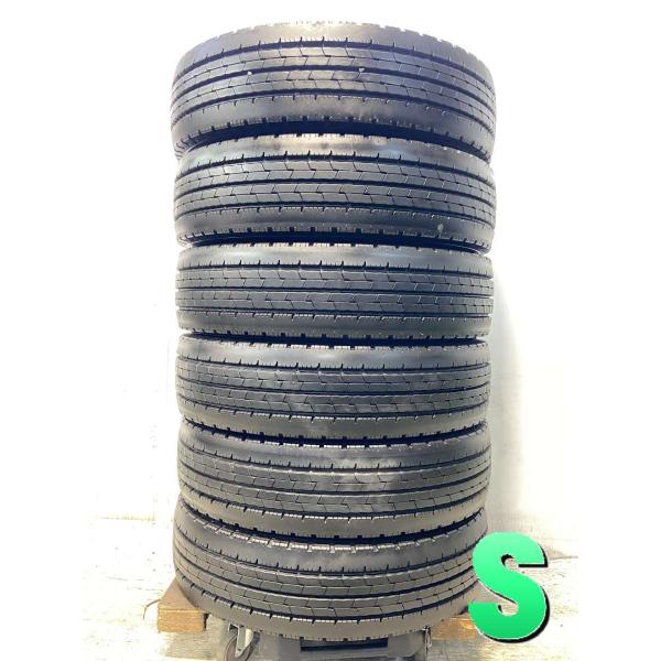 中古タイヤ サマータイヤ 6本セット205/70R17.5 115/113LT ダンロップ エナセー...