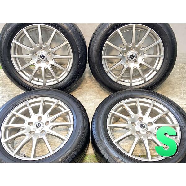中古タイヤ サマータイヤ ホイールセット 4本セット 215/60R17  　 VATRRA 17x...