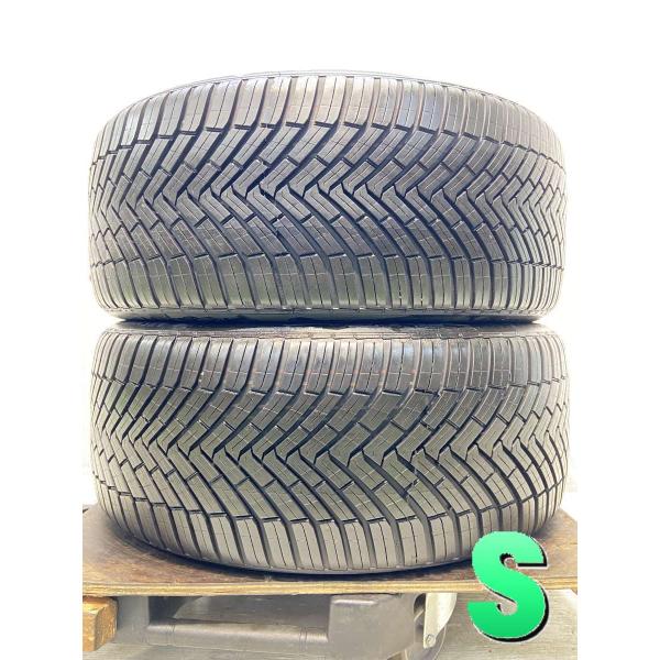 中古タイヤ サマータイヤ 2本セット  225/40R18  コンチネンタル オールシーズンコンタク...