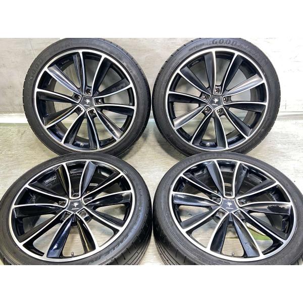 中古タイヤ サマータイヤ ホイールセット 4本セット 245/40R19  WEDS クレンツェ　ク...