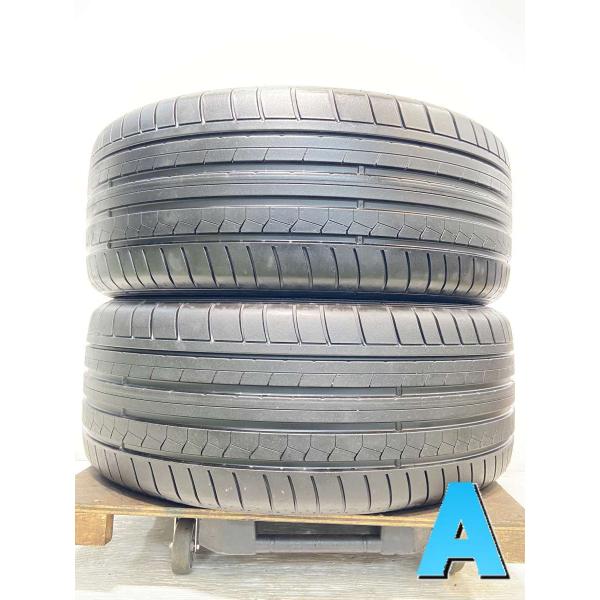 中古タイヤ サマータイヤ 2本セット  265/40R21  ダンロップ SPスポーツ MAXX G...