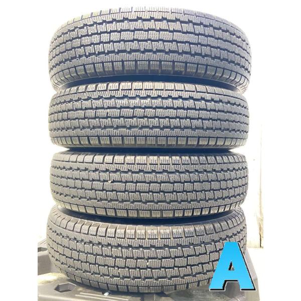 中古タイヤ スタッドレスタイヤ ホイールセット 4本セット 145/80R12 80/78LT 　 ...