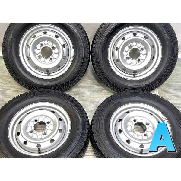 中古タイヤ スタッドレスタイヤ ホイールセット 4本セット 145/80R12 80/78N LT ...