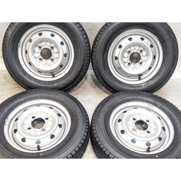 中古タイヤ スタッドレスタイヤ ホイールセット 4本セット 145/80R12 80/78N LT ...
