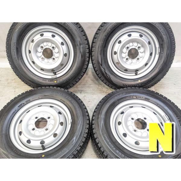 中古タイヤ スタッドレスタイヤ ホイールセット 4本セット 145/80R12 80/78N LT ...