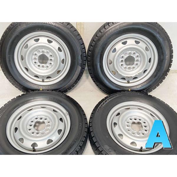中古タイヤ スタッドレスタイヤ ホイールセット 4本セット 145/80R13  　  13x4.0...