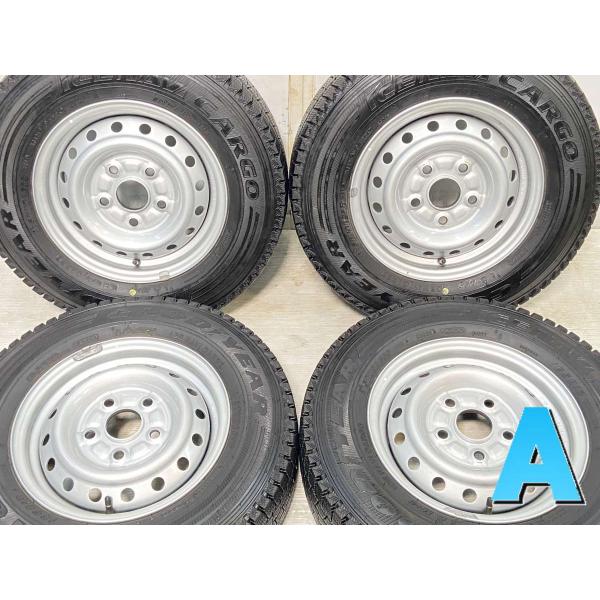 中古タイヤ スタッドレスタイヤ ホイールセット 4本セット 165R13 8PR ダイハツ純正  1...