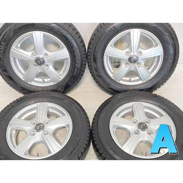 中古タイヤ スタッドレスタイヤ ホイールセット 4本セット 145/80R13  　 TREFFER...