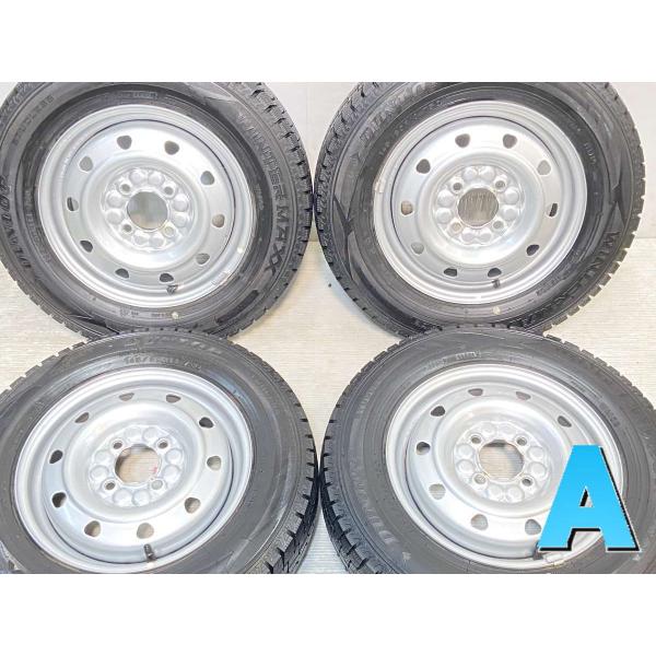 中古タイヤ スタッドレスタイヤ ホイールセット 4本セット 145/80R13  　  13x4.0...