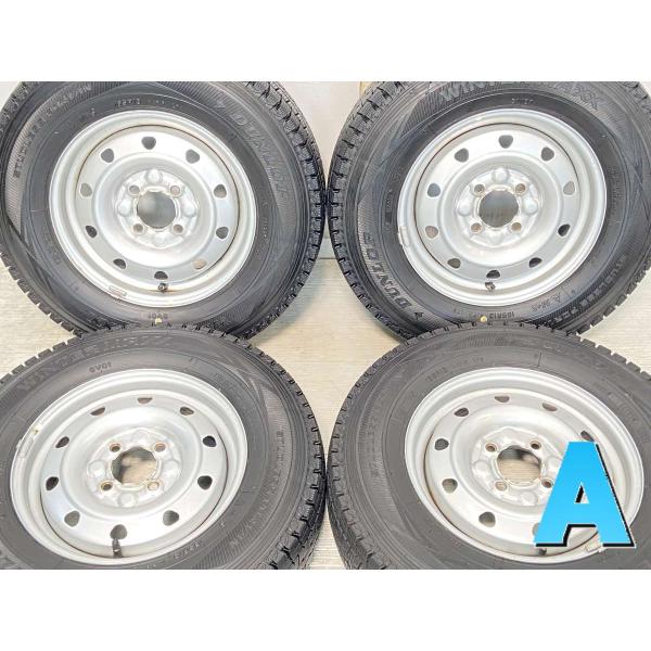 中古タイヤ スタッドレスタイヤ ホイールセット 4本セット 165R13 6PR 　  13x5.0...