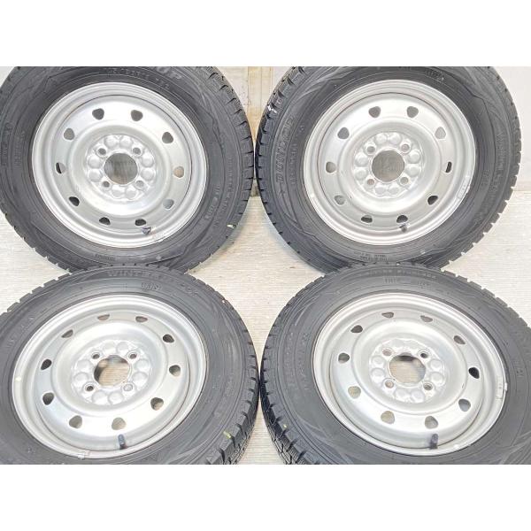 中古タイヤ スタッドレスタイヤ ホイールセット 4本セット 145/80R13  　  13x4.0...