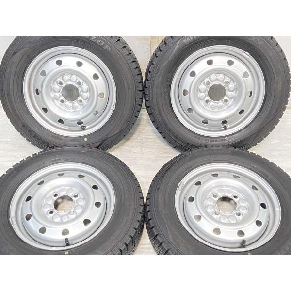 中古タイヤ スタッドレスタイヤ ホイールセット 4本セット 145/80R13  　  13x4.0...