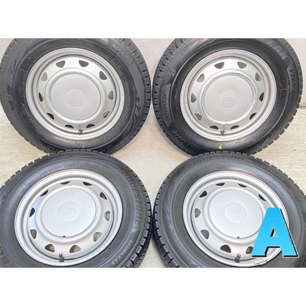 中古タイヤ スタッドレスタイヤ ホイールセット 4本セット 145/80R13  JECT LZ 1...