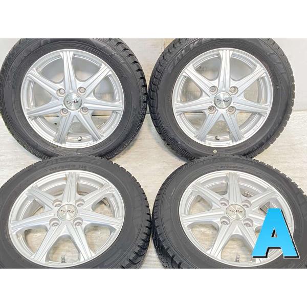 中古タイヤ スタッドレスタイヤ ホイールセット 4本セット 155/65R13  　 Treffer...