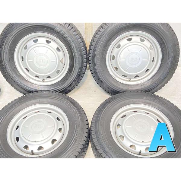 中古タイヤ スタッドレスタイヤ ホイールセット 4本セット 165R13 6PR 　 JECT LZ...