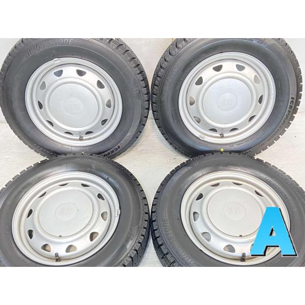 中古タイヤ スタッドレスタイヤ ホイールセット 4本セット 145/80R13  JECT LZ 1...
