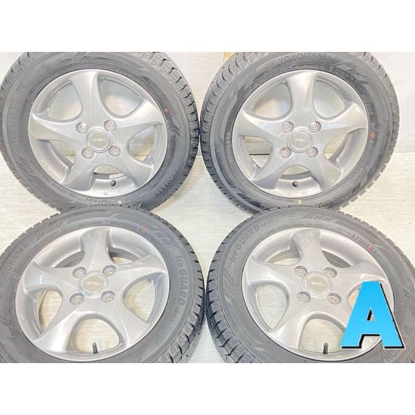 中古タイヤ スタッドレスタイヤ ホイールセット 4本セット 155/65R13  　 TOPRUN ...