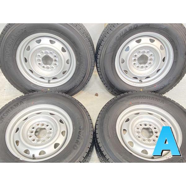 中古タイヤ スタッドレスタイヤ ホイールセット 4本セット 165/80R13 90/88LT  L...