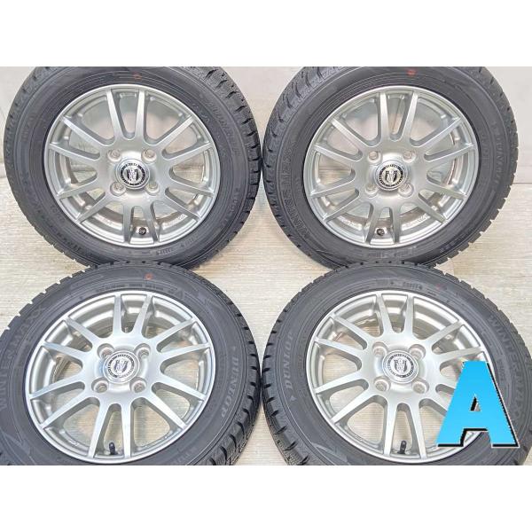 中古タイヤ スタッドレスタイヤ ホイールセット 4本セット 155/65R13  　 NIRVANA...