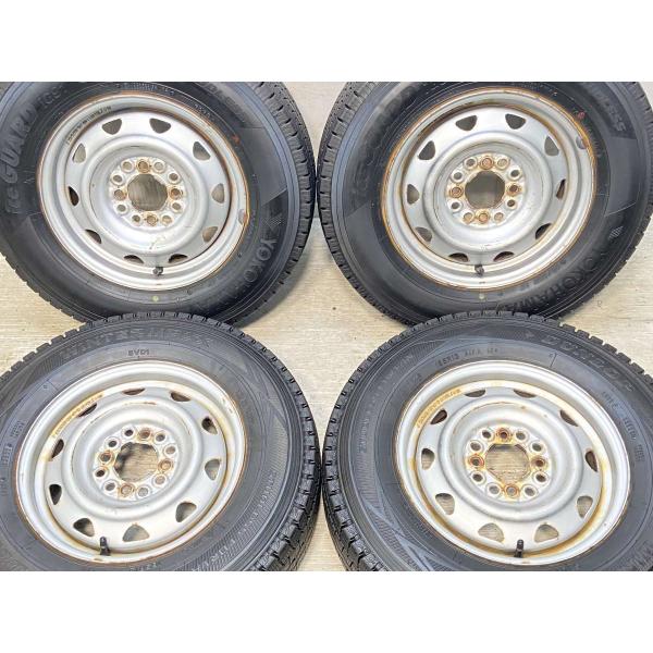 中古タイヤ スタッドレスタイヤ ホイールセット 4本セット 165/80R13 90/88LT  L...