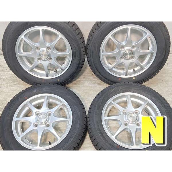 中古タイヤ スタッドレスタイヤ ホイールセット 4本セット 155/65R13  　 LIMITED...