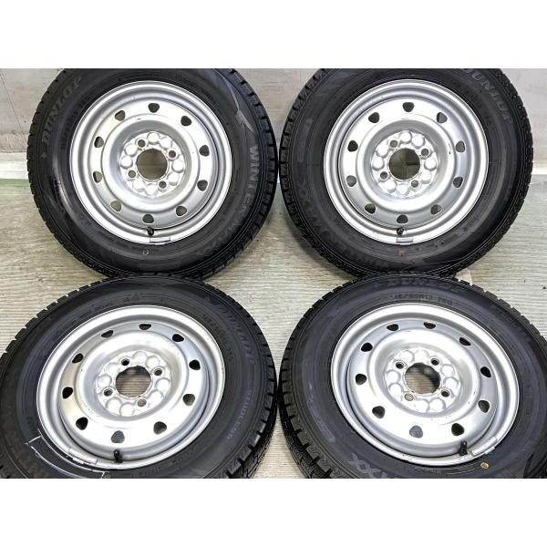 中古タイヤ スタッドレスタイヤ ホイールセット 4本セット 145/80R13  　 TOPY M5...