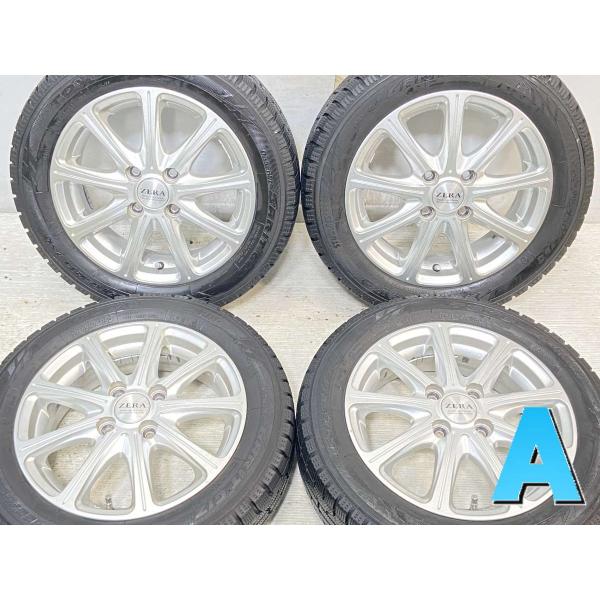 中古タイヤ スタッドレスタイヤ ホイールセット 4本セット 155/65R14  　 ZERA 14...