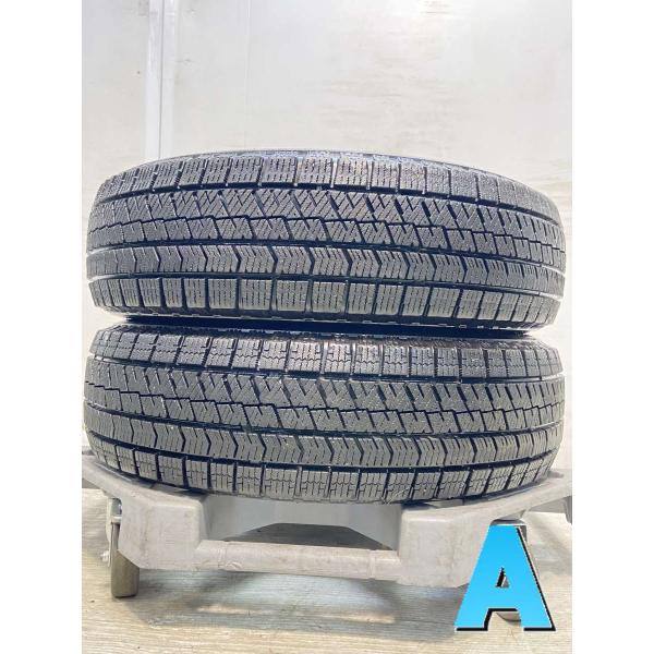 中古タイヤ スタッドレスタイヤ 2本セット 155/65R14 ブリヂストン ブリザック  VRX2