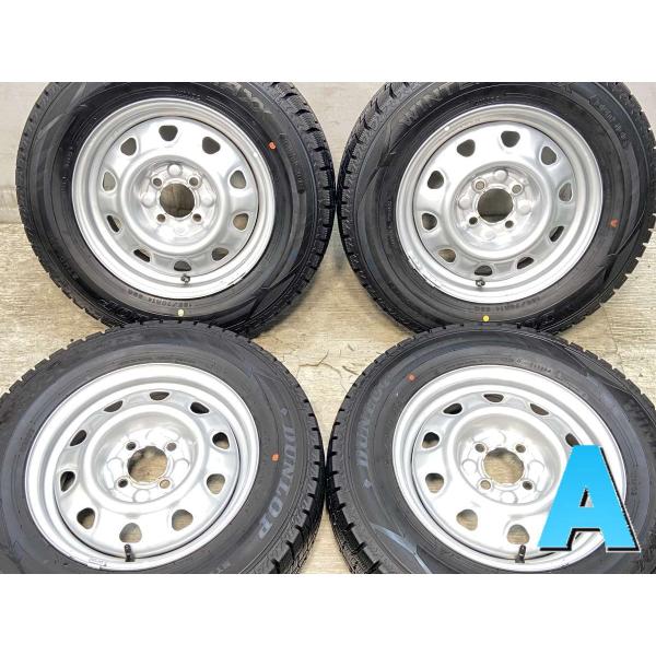 中古タイヤ スタッドレスタイヤ ホイールセット 4本セット 185/70R14  　 TOPY M4...