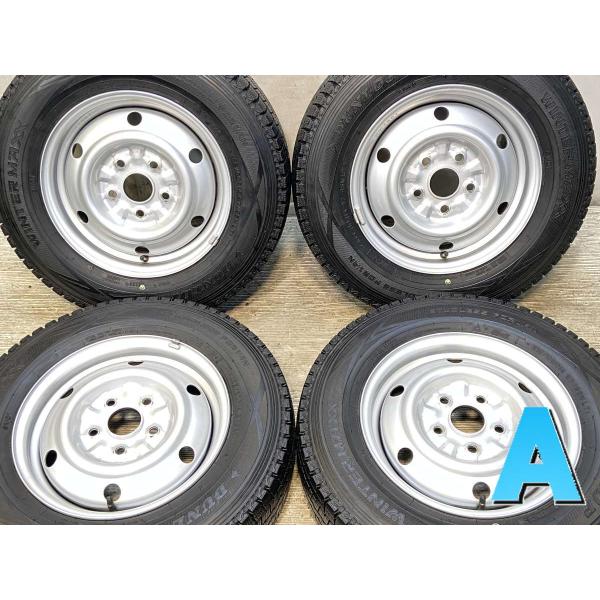 中古タイヤ スタッドレスタイヤ ホイールセット 4本セット 165/80R14 97/95LT  T...