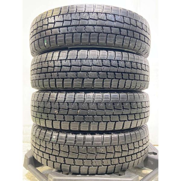 中古タイヤ スタッドレスタイヤ 4本セット 155/65R14  ダンロップ ウィンターマックス W...
