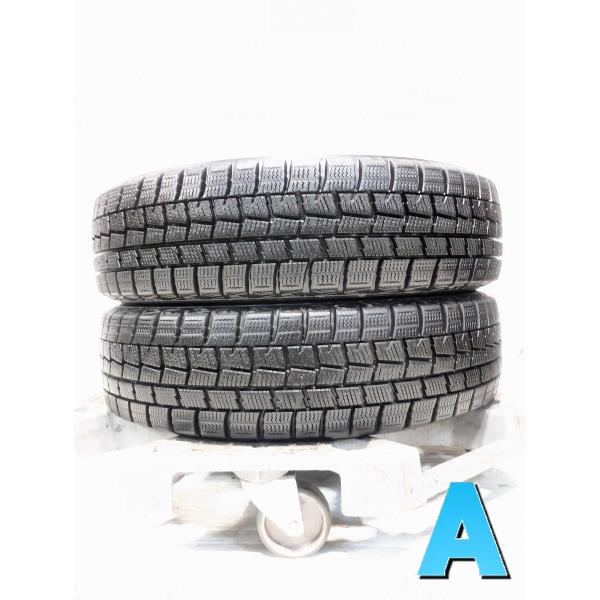 中古タイヤ スタッドレスタイヤ 2本セット 155/65R14  ダンロップ ウィンターマックス W...