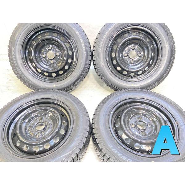 中古タイヤ スタッドレスタイヤ ホイールセット 4本セット 165/70R14  トヨタ純正  14...