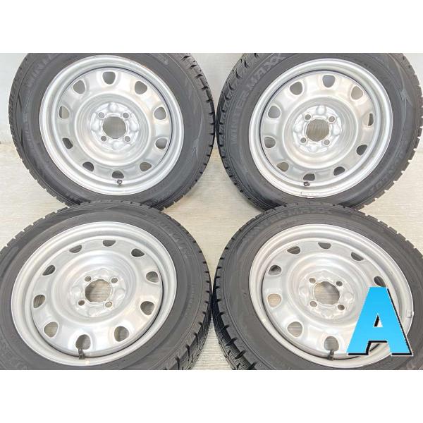 中古タイヤ スタッドレスタイヤ ホイールセット 4本セット 185/60R15  　 M60 15x...