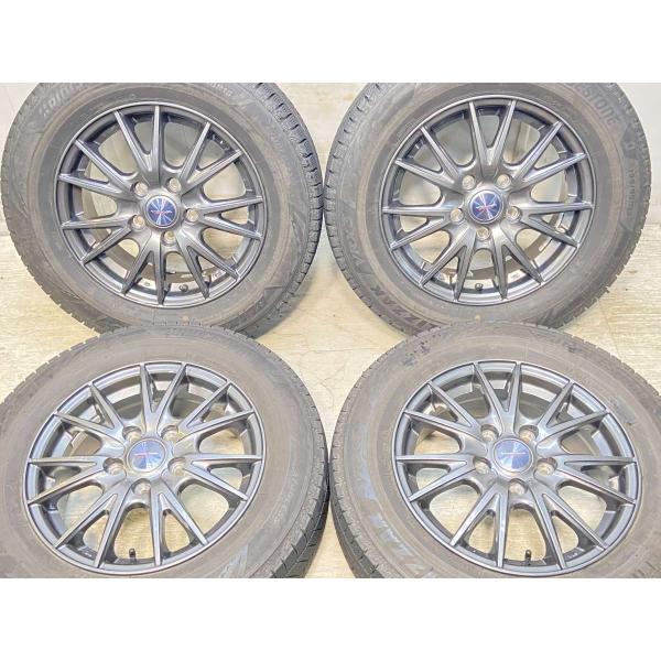 中古タイヤ スタッドレスタイヤ ホイールセット 4本セット 195/65R15  　 VELVA S...