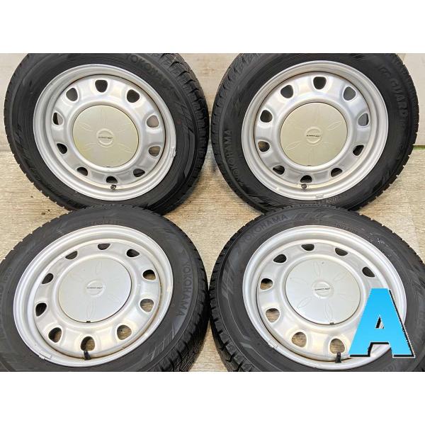 中古タイヤ スタッドレスタイヤ ホイールセット 4本セット 185/60R15  　 SCHWARZ...