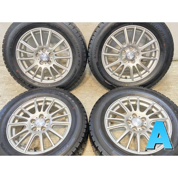 中古タイヤ スタッドレスタイヤ ホイールセット 4本セット 195/65R15  　 ラブリオン 1...
