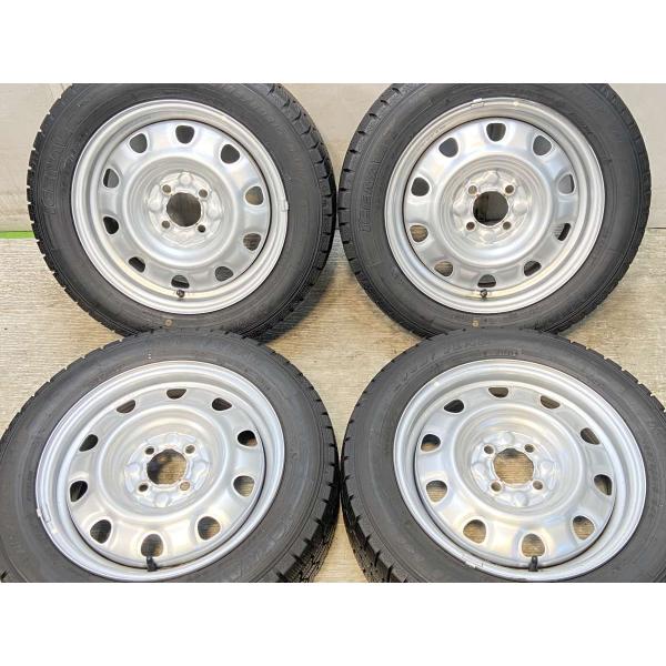 中古タイヤ スタッドレスタイヤ ホイールセット 4本セット 185/60R15  　 TOPY Ｍ6...